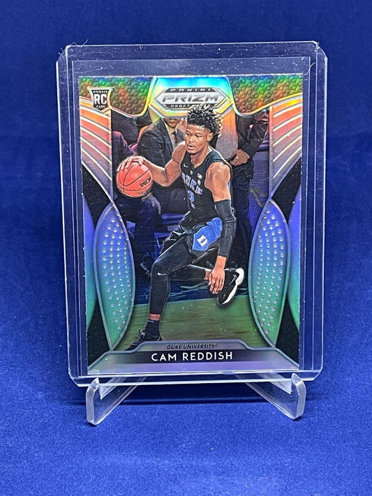 CAM REDDISH 2019 PANINI PRIZM DRAFT PICKS SILVER PRIZM ROOKIE RC #12