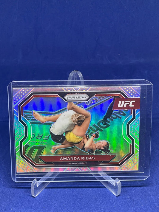 AMANDA RIBAS 2021 PANINI PRIZM UFC SILVER PRIZM #162