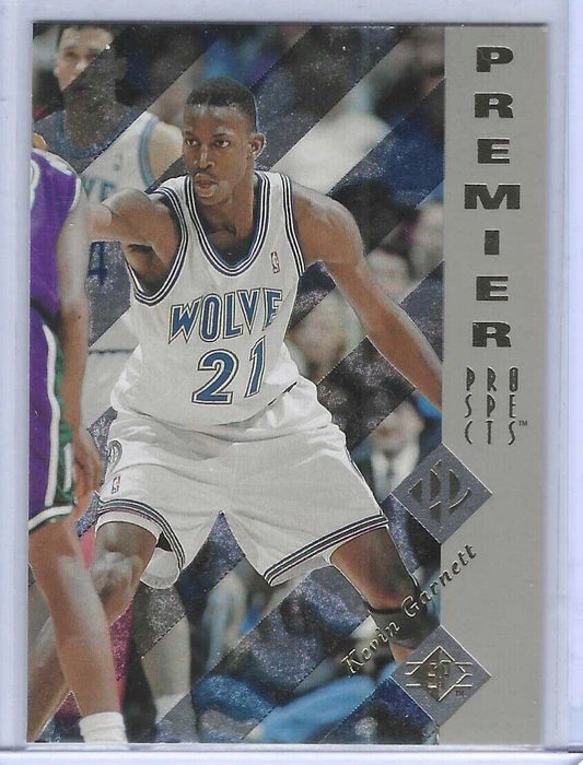 KEVIN GARNETT 1995-96 UPPER DECK SP PREMIER PROSPECTS RC #159