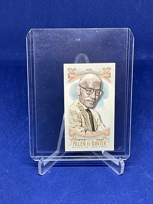 DANIEL KIM 2021 TOPPS ALLEN AND GINTER MINI BROOKLYN BACK HAND #D 12/25