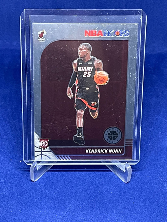 KENDRICK NUNN 2019-20 PANINI NBA HOOPS PREMIUM PHOTO VARIATION SP ROOKIE RC #250
