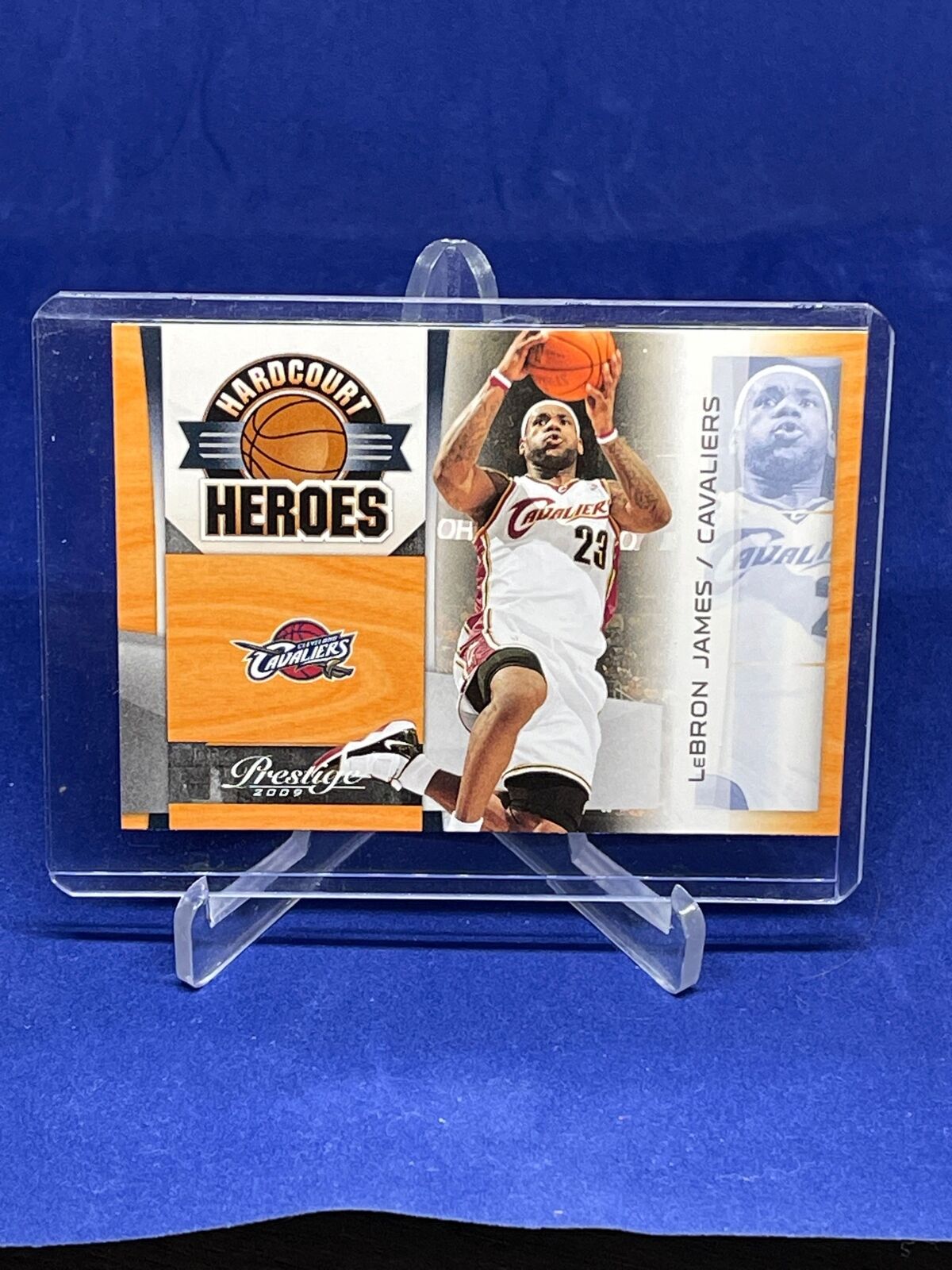 LEBRON JAMES 2009-10 PANINI PRESTIGE HARDCOURT HEROES #4
