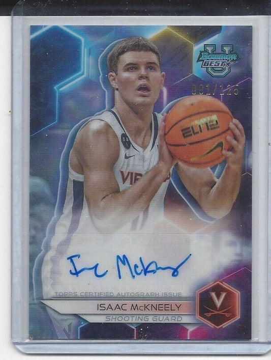 ISAAC MCKNEELY 2023 BOWMANS BEST UNIVERSITY VT REFRACTOR AUTO #D 81/125