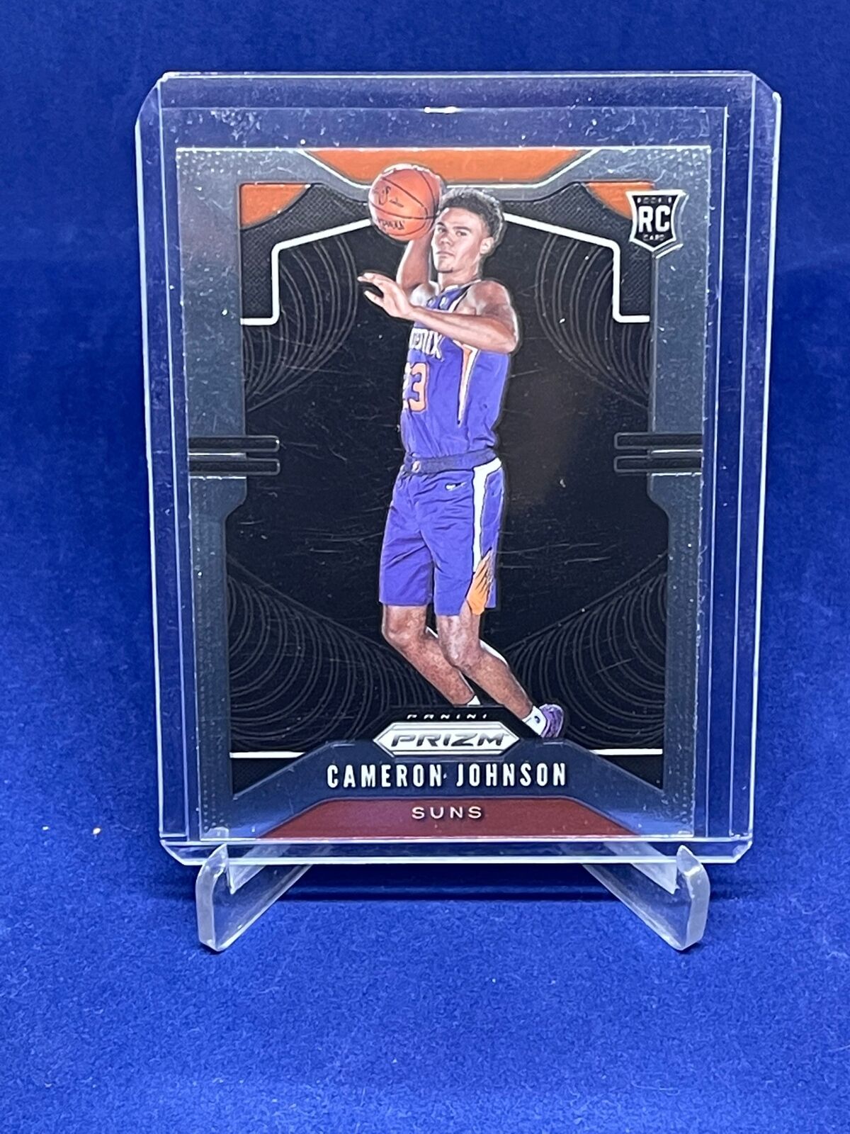CAMERON JOHNSON 2019-20 PANINI PRIZM SP PHOTO VARIATION ROOKIE RC #257