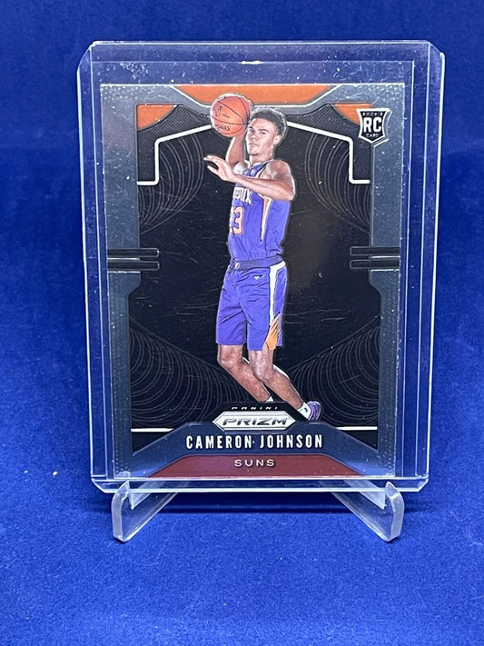 CAMERON JOHNSON 2019-20 PANINI PRIZM SP PHOTO VARIATION ROOKIE RC #257