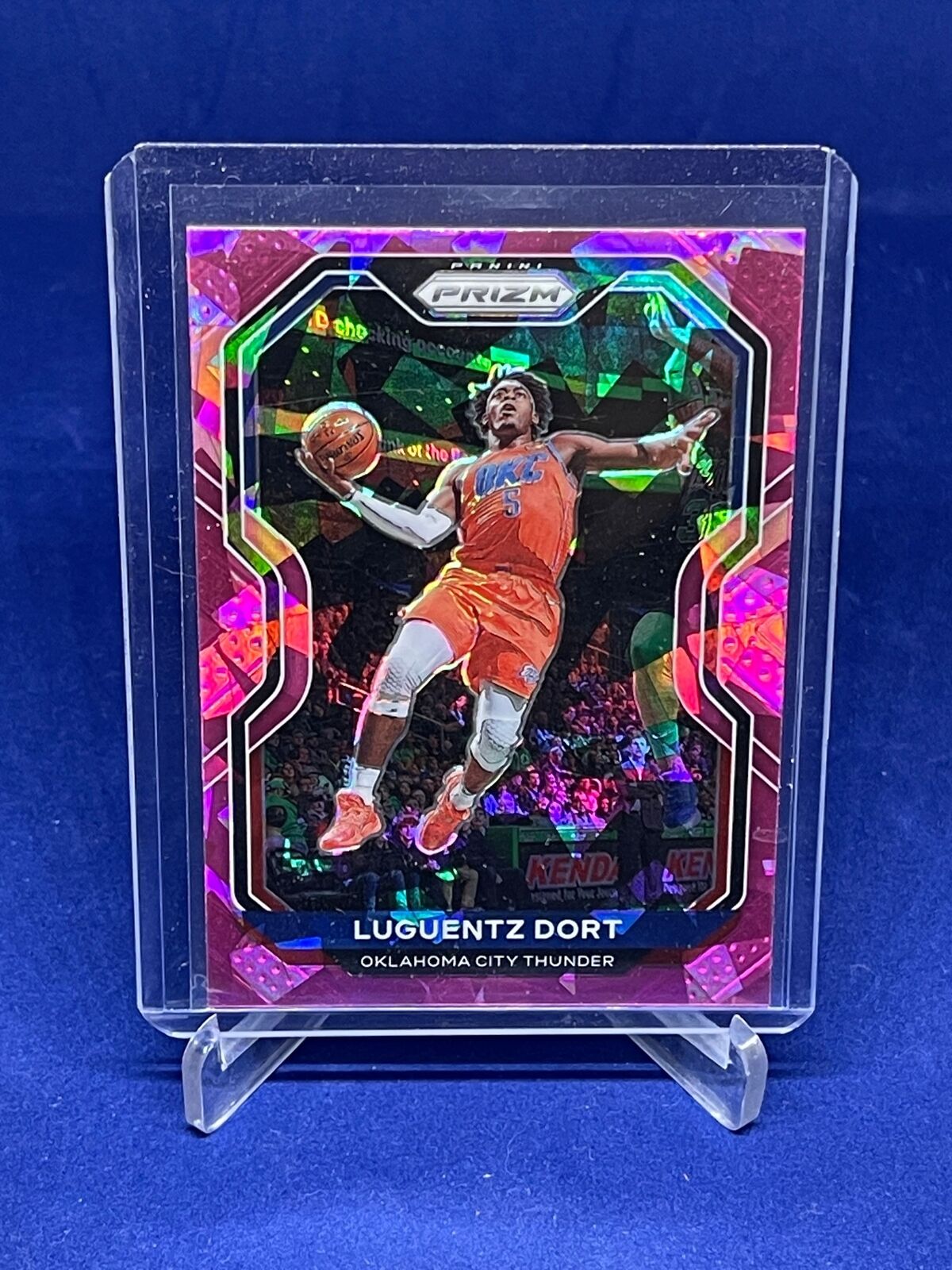 LUGUENTZ DORT 2020-21 PANINI PRIZM PINK CRACKED ICE PRIZM #31