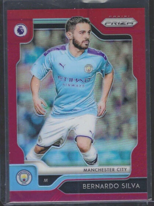 BERNARDO SILVA 2019-20 PANINI PRIZM EPL RED PRIZM RC #D /149