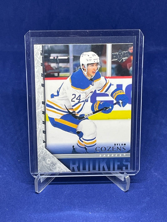 DYLAN COZENS 2020-21 UPPER DECK EXTENDED SERIES ROOKIE RC