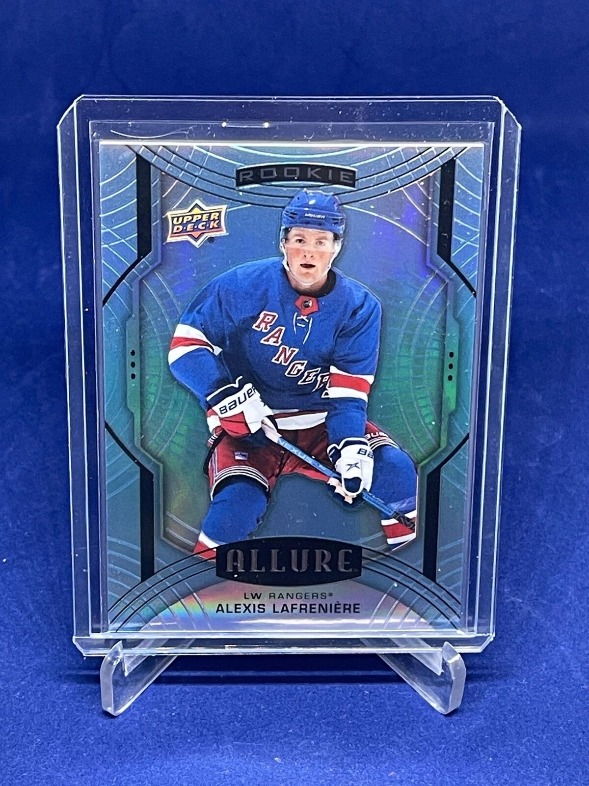 ALEXIS LAFRENIERE 2020-21 UPPER DECK ALLURE DOUBLE RAINBOW ROOKIE RC #150