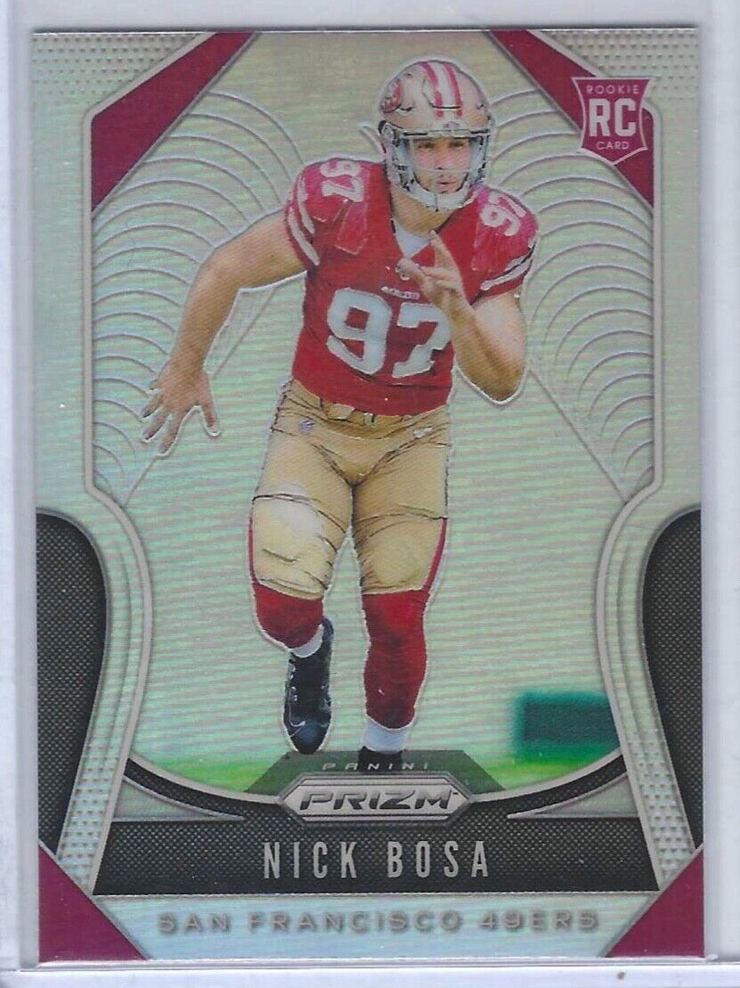 NICK BOSA 2019 PANINI PRIZM SILVER PRIZM ROOKIE RC #311