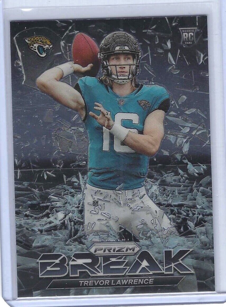 TREVOR LAWRENCE 2021 PANINI PRIZM ROOKIE BREAK INSERT RC #PB-6