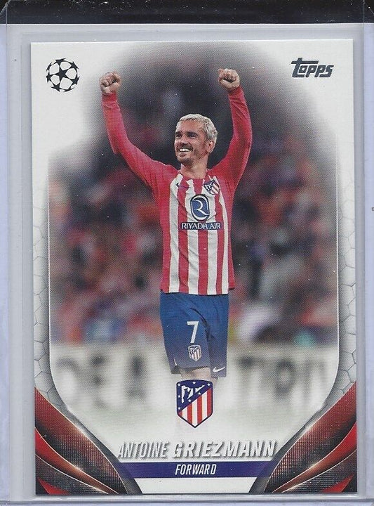 ANTOINE GRIEZMANN 2023-24 TOPPS UCL CLUB PHOTO VARIATION SHORT PRINT SP #190
