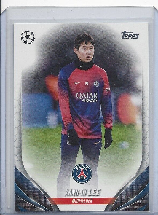KANG-IN LEE 2023-24 TOPPS CLUB COMPETITIONS SP PHOTO VARIATION SHORT PRINT #194