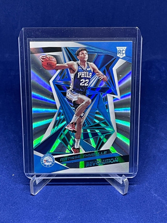 MATISSE THYBULLE 2019-20 PANINI REVOLUTION SUNBURST ROOKIE RC #D 61/75