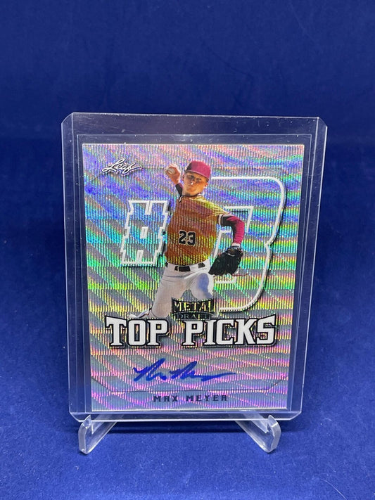 MAX MEYER 2020 LEAF METAL DRAFT TOP PICKS WAVE AUTO PROSPECT