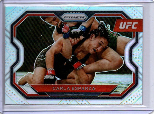 CARLA ESPARZA 2021 PANINI PRIZM UFC SILVER PRIZM #154