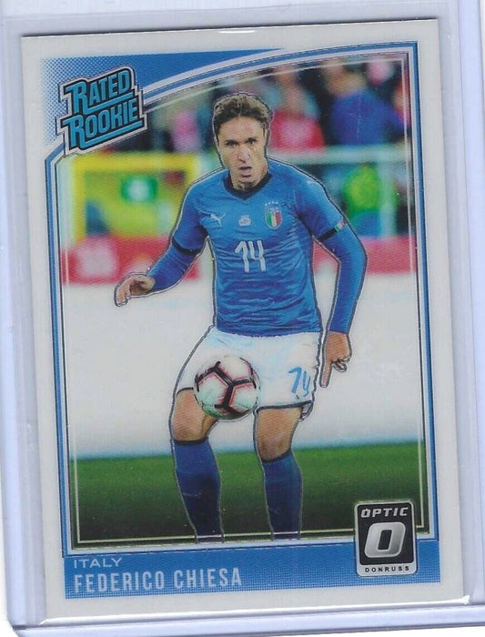 FEDERICO CHIESA 2018-19 PANINI DONRUSS OPTIC RATED ROOKIE RC #192