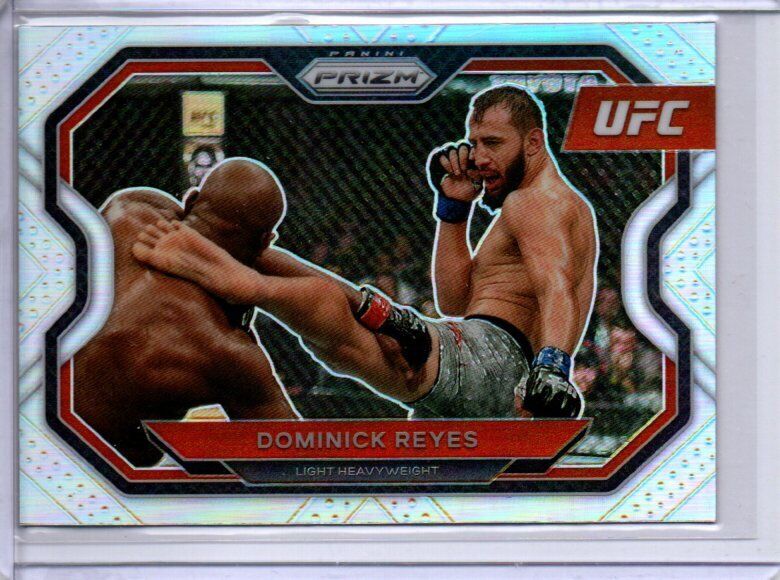 DOMINICK REYES 2021 PANINI PRIZM UFC SILVER PRIZM #108