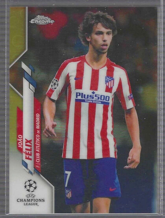 JOAO FELIX 2019-20 TOPPS CHROME GOLD BUBBLES REFRACTOR #25