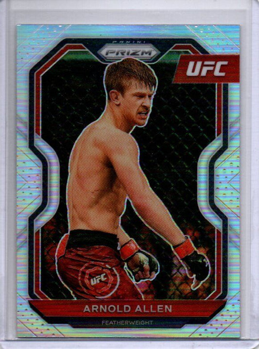 ARNOLD ALLEN 2021 PANINI PRIZM UFC SILVER PRIZM #10
