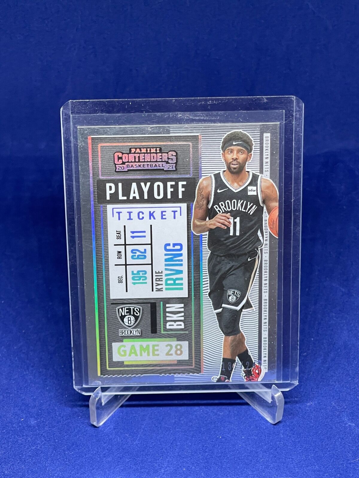 KYRIE IRVING 2020-21 PANINI CONTENDERS PLAYOFF TICKET #D /249
