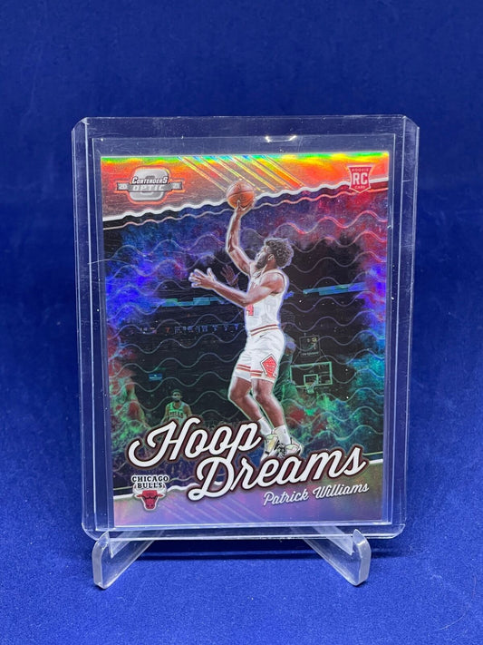 PATRICK WILLIAMS 2020-21 PANINI CONTENDERS OPTIC HOOP DREAMS SILVER PRIZM RC #8