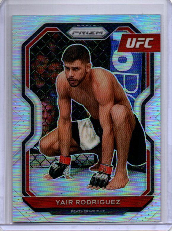 YAIR RODRIGUEZ 2021 PANINI PRIZM UFC SILVER PRIZM #73
