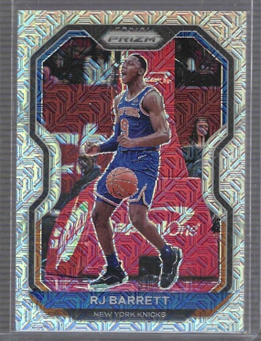 RJ BARRETT 2020-21 PANINI PRIZM SILVER MOJO PRIZM #D 04/25