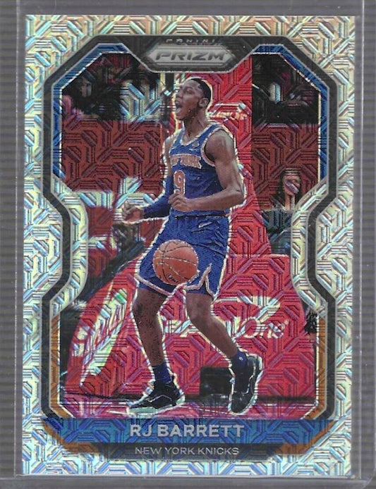 RJ BARRETT 2020-21 PANINI PRIZM SILVER MOJO PRIZM #D 04/25