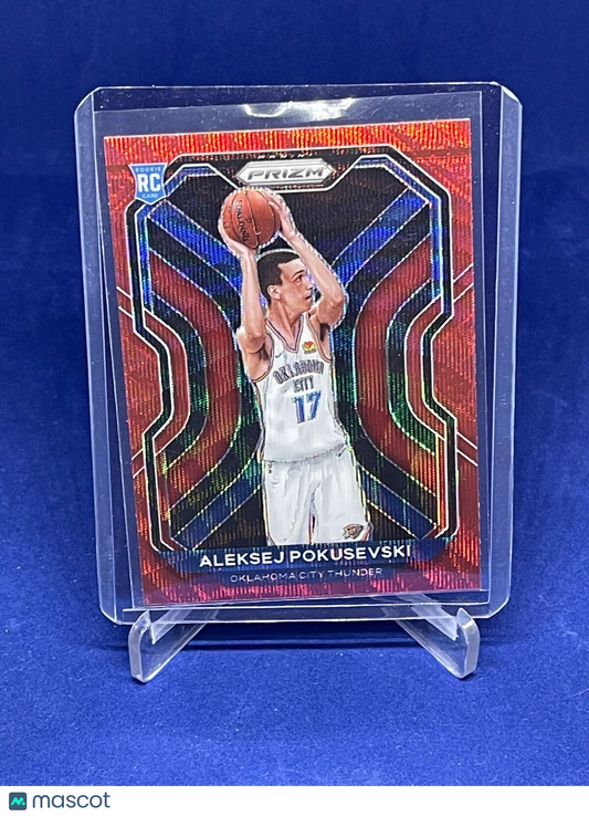 ALEKSEJ POKUSEVSKI 2020-21 PANINI PRIZM RUBY WAVE PRIZM ROOKIE RC #264