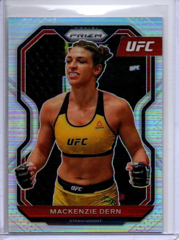 MACKENZIE DERN 2021 PANINI PRIZM UFC SILVER PRIZM #76
