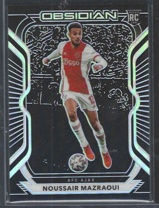 NOUSSAIR MAZRAOUI 2020-21 PANINI OBSIDIAN TRUE ROOKIE RC #D 180/195