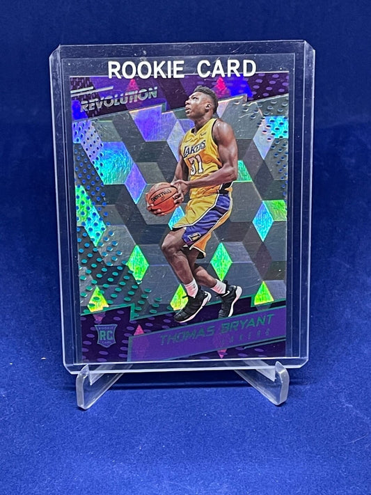 THOMAS BRYANT 2017-18 PANINI REVOLUTION CUBIC ROOKIE RC #D 10/50