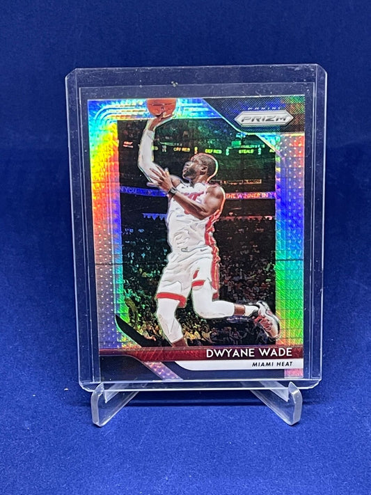 DWYANE WADE 2018-19 PANINI PRIZM HYPER PRIZM #206