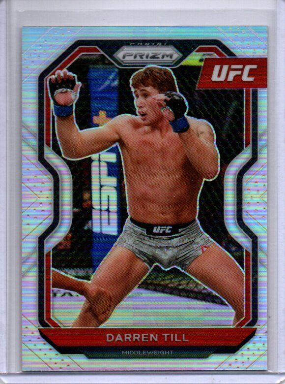 DARREN TILL 2021 PANINI PRIZM UFC SILVER PRIZM #80