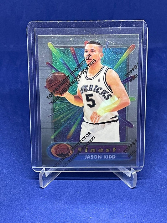 JASON KIDD 1994-95 TOPPS FINEST ROOKIE WITH COATING RC #286