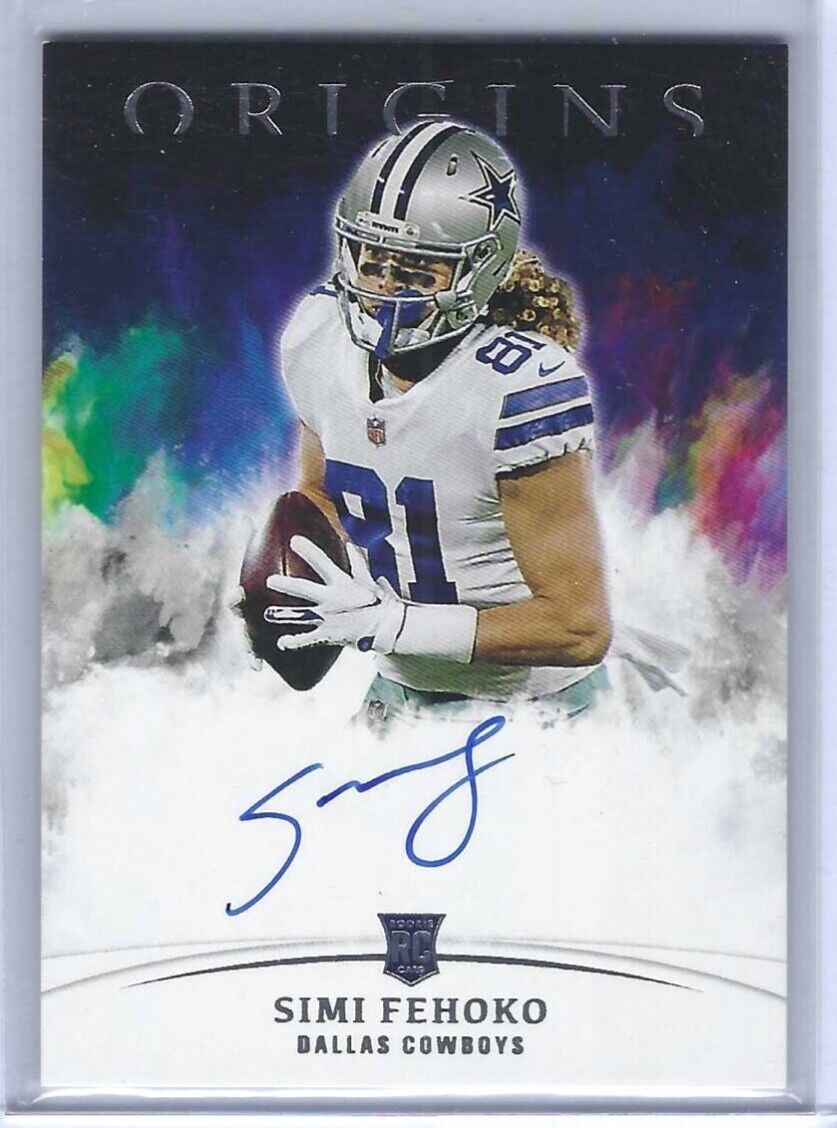 SIMI FEHOKO 2021 PANINI ORIGINS ON CARD ROOKIE AUTO RC #RA-SF