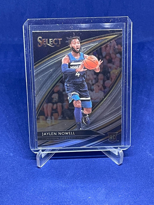 JAYLEN NOWELL 2019-20 PANINI SELECT COURTSIDE SP ROOKIE RC #268