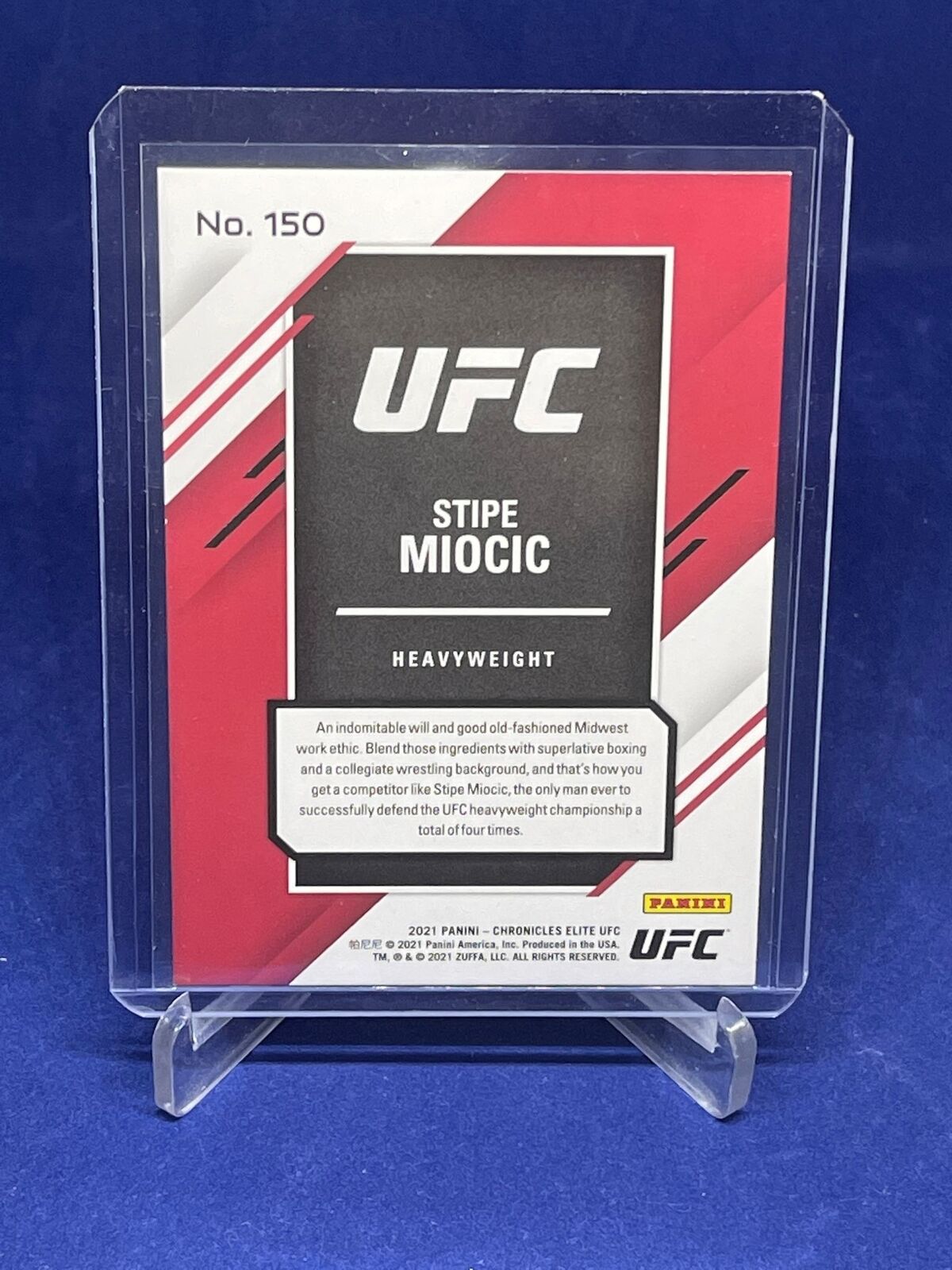 STIPE MIOCIC 2021 PANINI CHRONICLES ELITE BLUE #D 35/99