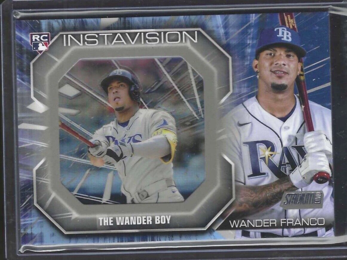 WANDER FRANCO 2022 TOPPS STADIUM CLUB INSTAVISION ROOKIE RC #IV-WF