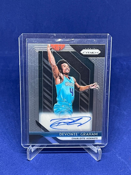 DEVONTE GRAHAM 2018-19 PANINI PRIZM ROOKIE AUTO RC
