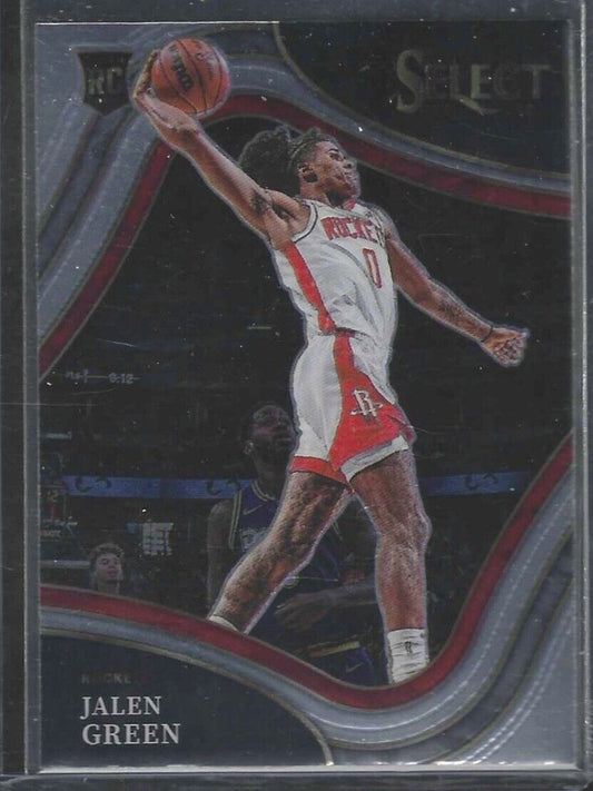 JALEN GREEN 2021-22 PANINI SELECT COURTSIDE ROOKIE RC #234