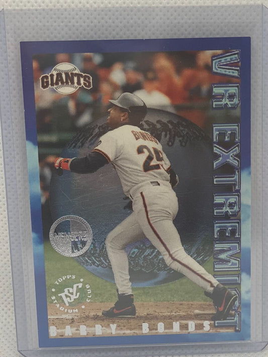BARRY BONDS 1995 TOPPS STADIUM CLUB MEMBERS ONLY VR EXTREMIST #VRE7