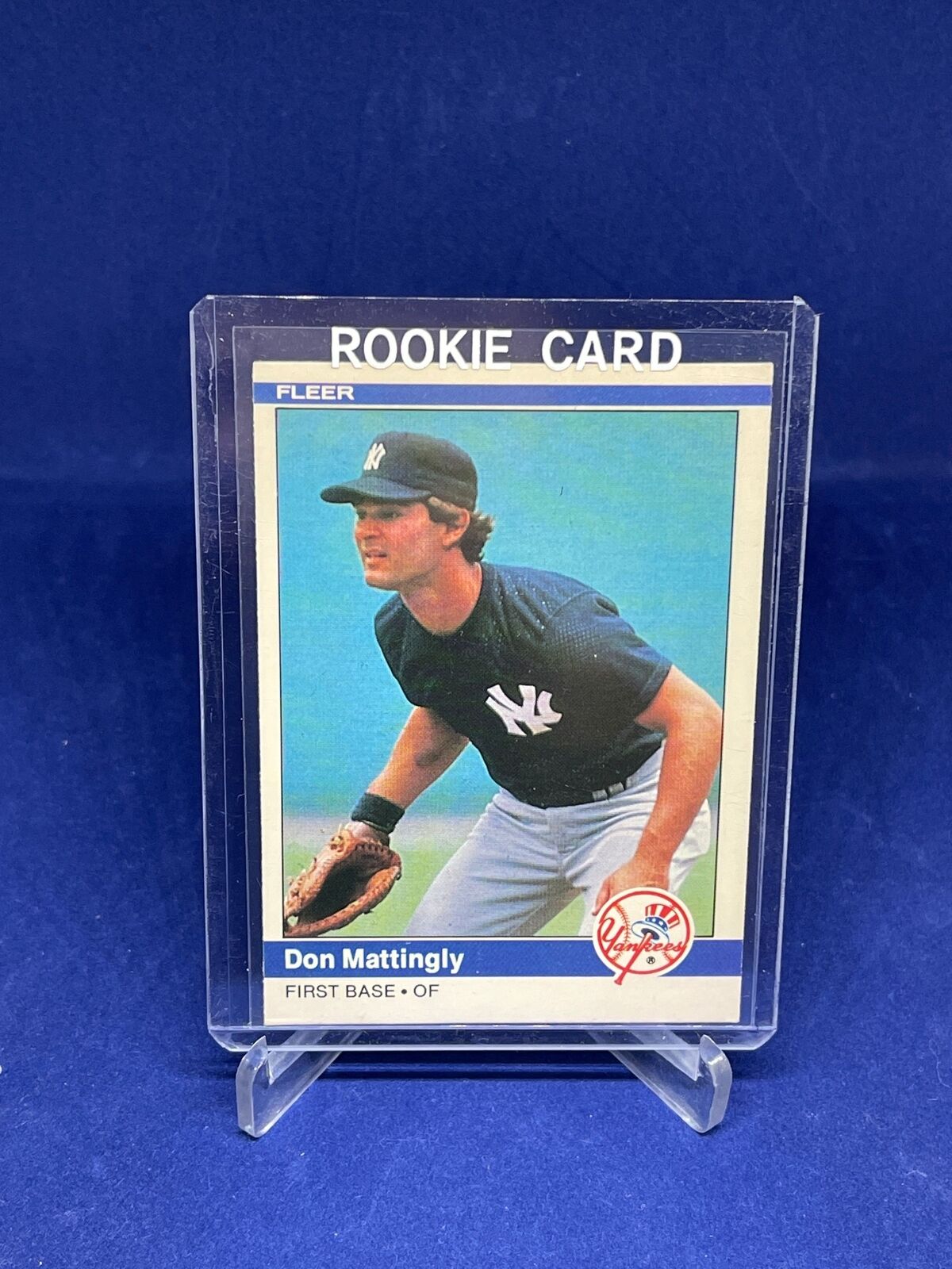 DON MATTINGLY 1984 FLEER ROOKIE RC #131