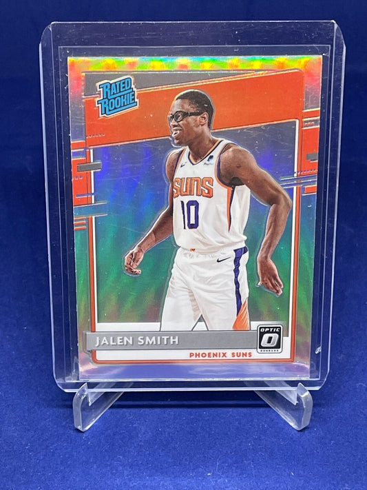 JALEN SMITH 2020-21 PANINI DONRUSS OPTIC RATED ROOKIE HOLO PRIZM RC #160