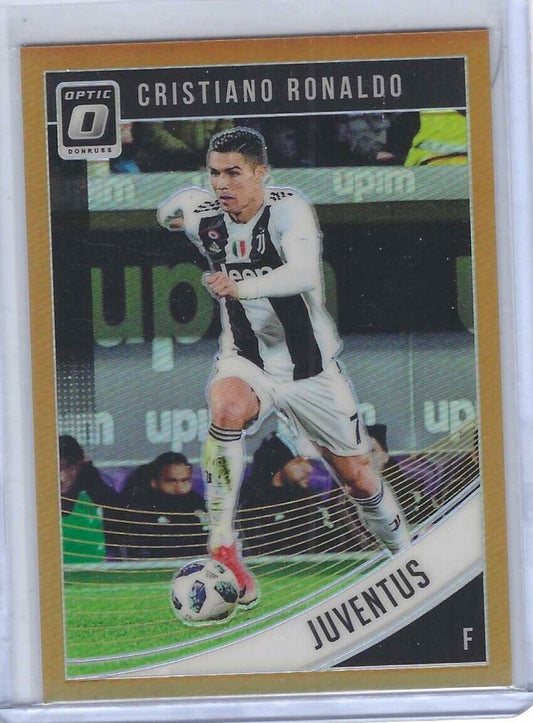 CRISTIANO RONALDO 2018-19 PANINI DONRUSS OPTIC ORANGE HOLO #D 13/99
