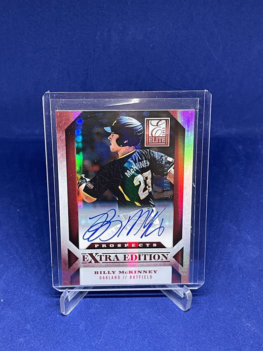BILLY MCKINNEY 2013 PANINI ELITE EXTRA EDITION ON CARD AUTO PROSPECT #D 135/322