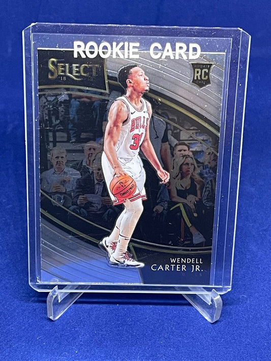 WENDELL CARTER JR 2018-19 PANINI SELECT COURTSIDE ROOKIE RC SP #269