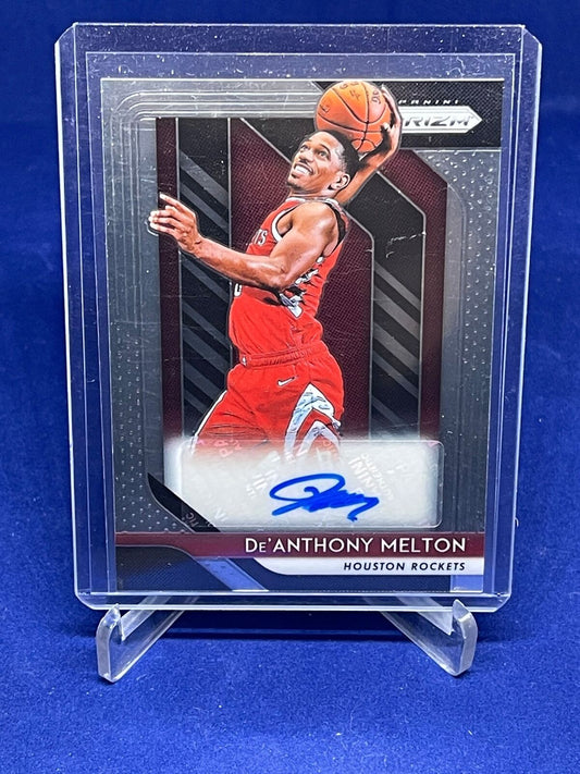 DE'ANTHONY MELTON 2018-19 PANINI PRIZM ROOKIE AUTO RC