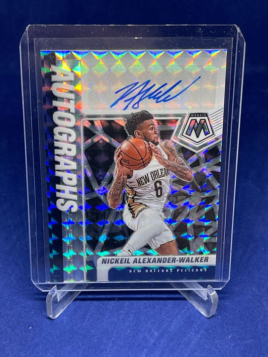 NICKEIL ALEXANDER WALKER 2020-21 PANINI MOSAIC PRIZM AUTO